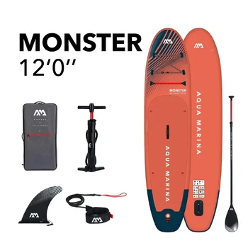 Aufblasbares Allround-SUP Aqua Marina MONSTER 12'0", BT-23MOP, orange, 366 &times; 84 &times; 15 cm