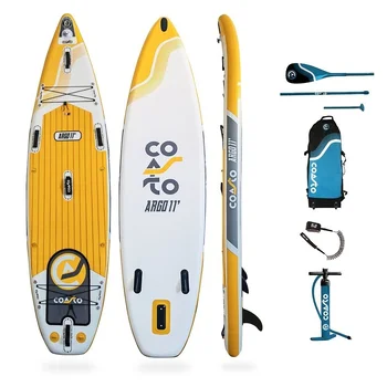Aufblasbares SUP COASTO ARGO 11', PB-CARG110B, gelb, 335 &times; 84 &times; 15 cm