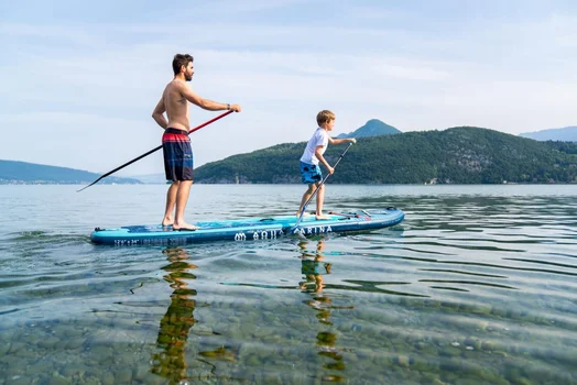 Aufblasbares Familien-SUP Aqua Marina iSUP SUPER TRIP 12'6", BT-24ST01, blau, 381 x 86 x 15 cm - Bild 13