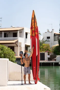 Aufblasbares SUP Aqua Marina RACE ELITE 14&rsquo;0&rdquo;, BT-22RE, rot, 427 x 63,5 x 15 cm - Bild 2
