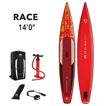 Aufblasbares SUP Aqua Marina RACE 14&rsquo;0&rdquo;, BT-21RA02, rot, 427 x 69 x 15 cm